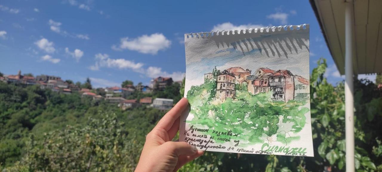 Tuta House Sighnaghi Hotel Kültér fotó